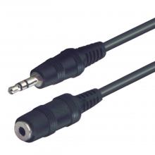 A 54-5X - Audio kábel, 3,5 mm stereo vidlica-3,5 mm stereo zásuvka, 5 m, blister