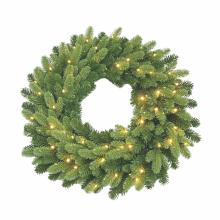 KMK60LED - Umelý veniec s LED, 60 cm, teplá biela