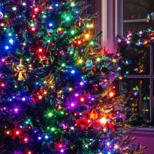 KKL512DM - DOT LED svietiaci reťazec, farebný, 8 4 prog., na vonkajšie použitie