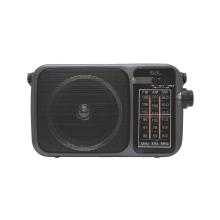 RPR10 - SAL RPR10 prenosné rádio s multimediálnym prehrávačom, bezdrôtovým reproduktorom Bluetooth, 3-pásmovým rádiom, prehrávanie MP3 z USB/microSD nosiča, nabíjateľné
