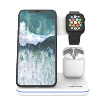 CNS-WCS302W - CANYON 3in1 bezdrôtová nabíjačka, biela