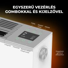 AFH0001S - AENO Prémium Eco Smart ohrievač - 2000 W, biela