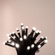 LED128WW - LED svietiaci reťazec, 120 LED, 8 pr., časovač, teplá biela, na vonkajšie použiti