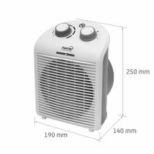 FK1G - Ohrievač, ventilátorový, biela/sivá, 2000 W