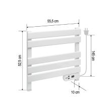 FKTW150W - Nástenný elektrický sušiak uterákov, biely, 150 W